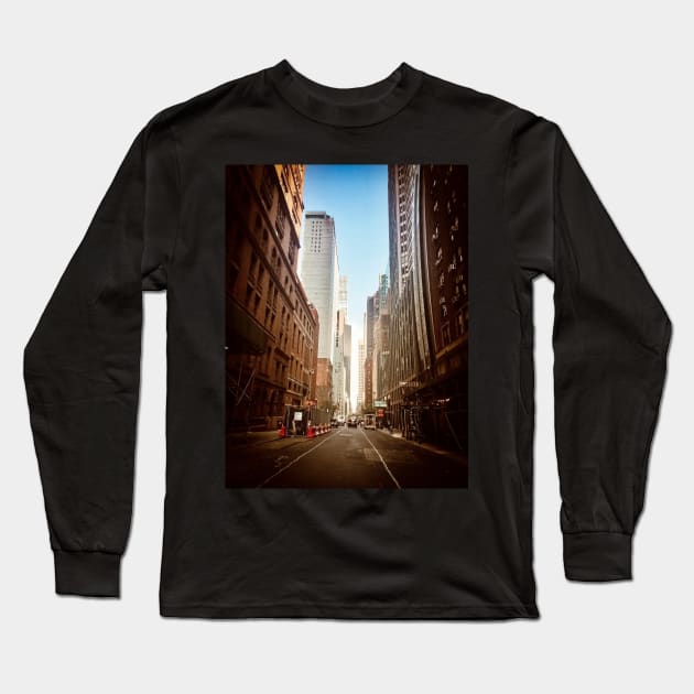 Midtown, Manhattan, New York City Long Sleeve T-Shirt by eleonoraingrid
